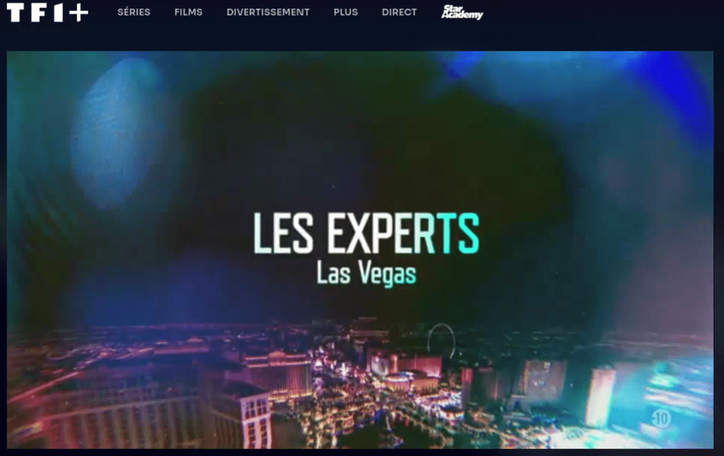 Flashscreen Les Experts Las-Vegas